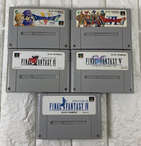 Nintendo Super Famicom console bundle with 5 games & cords Japan SFC - Picture 61 of 109