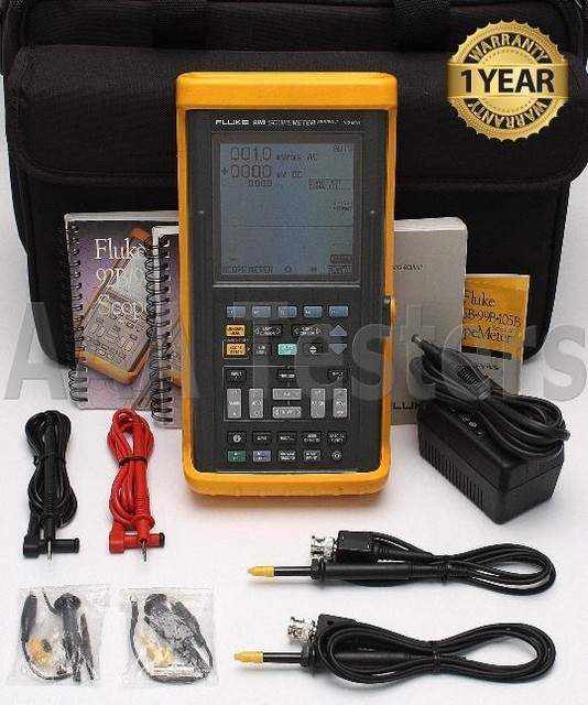 fluke 99b scopemeter series 2 100mhz