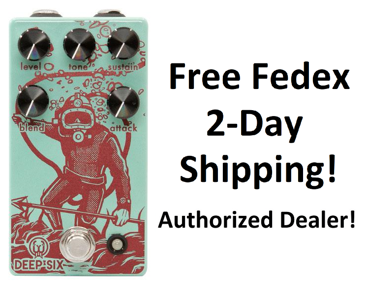 New Walrus Audio Deep Six V3 Compressor Guitar Effects Pedal | eBay