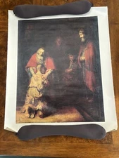REMBRANDT "The Return of the Prodigal Son" Canvas Print Heritage Museum Russia