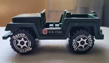Vintage Torco Military Medic Jeep Toy