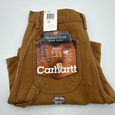 Carhartt Washed Duck Work Shorts Mens 28 B25 BRN Brown NWT NOS