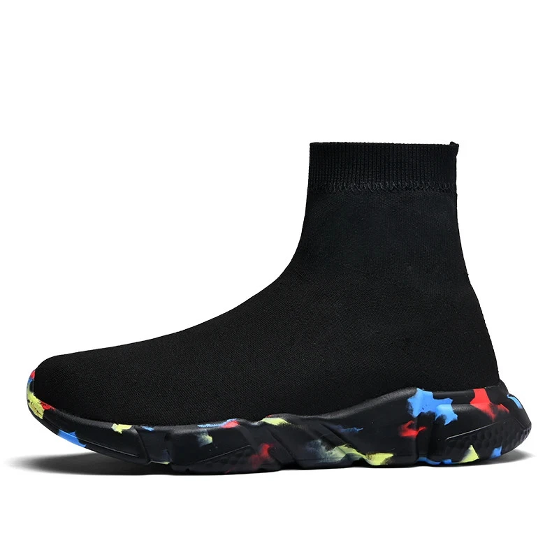High Top Sneakers Men Women Fashion Socks Shoes Slip-on Casual Running Boots
Opens in a new window o