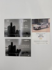 2022 CHEVROLET MALIBU OWNERS MANUAL SET GUIDE 22 LS LT PREMIER