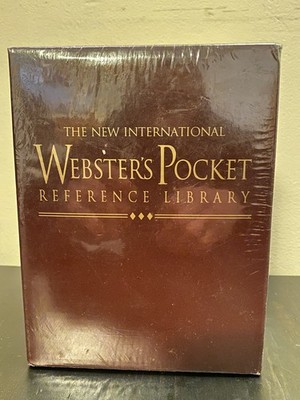 New International Webster's Pocket Dictionary Library Trident Press NIP 1997