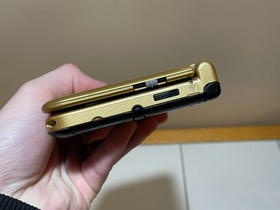 Nintendo 3DS XL Legend of Zelda Link Between Worlds Gold Console + Games WORKS