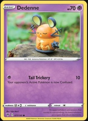 Dedenne - 077/185 - Common - Lightly Played