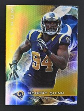 2015 Topps Platinum #9 Robert Quinn GOLD St. Louis Rams