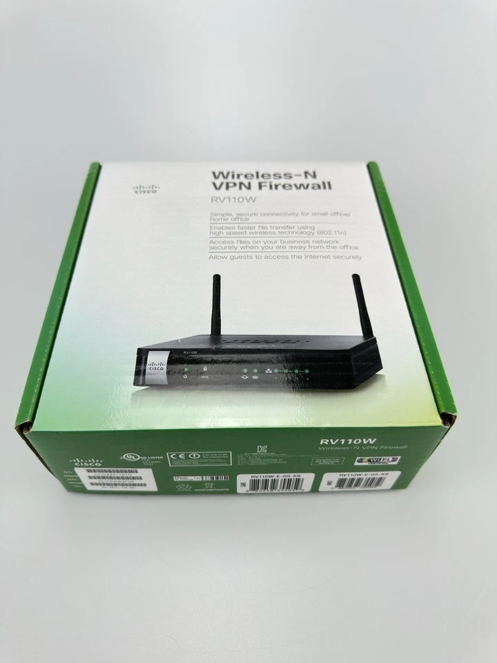 Cisco RV110W Wireless-N VPN Firewall Router - Image 2 of 4
