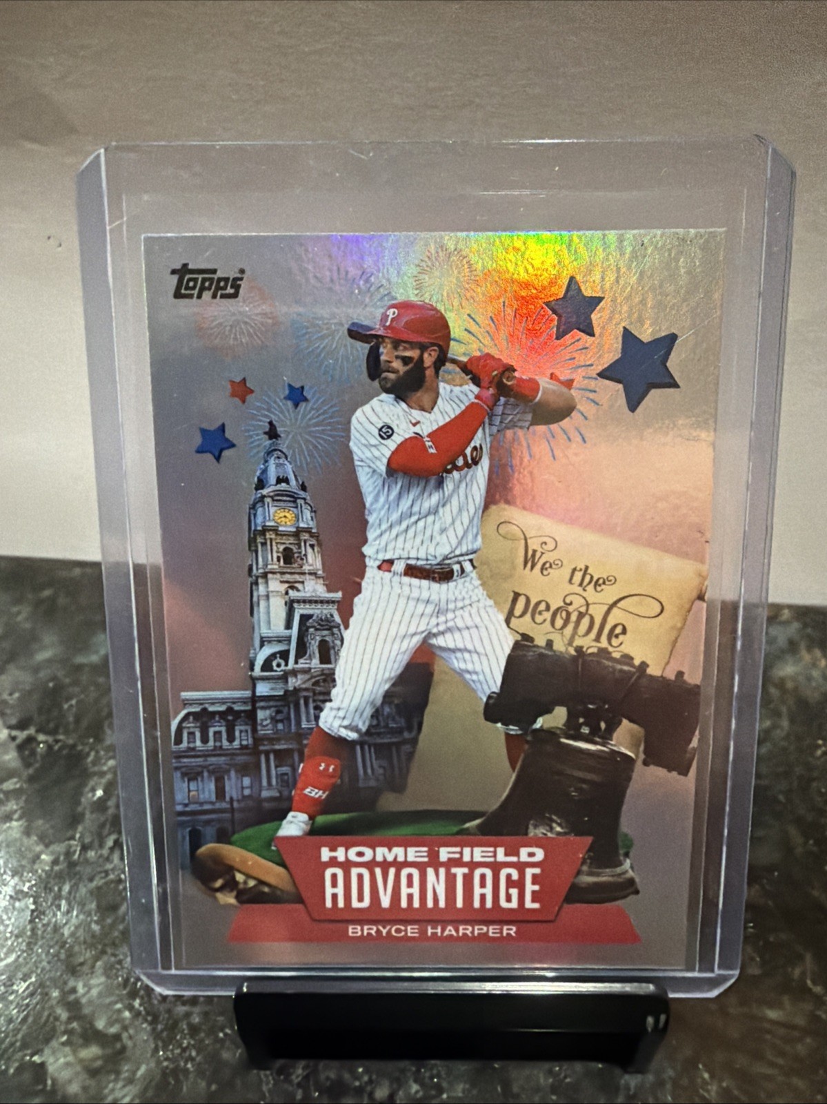 2022 Topps Series 1 Home Field Advantage Bryce Harper #HA-3