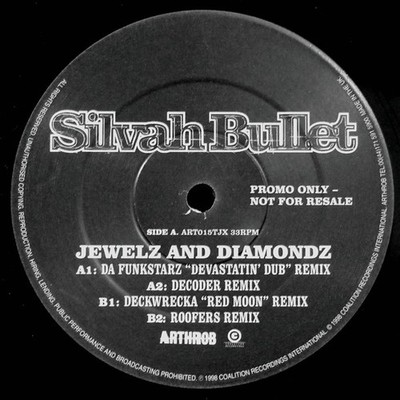 Silver Bullet - Jewelz And Diamondz - Used Vinyl Record 12 - Promo - F4593z