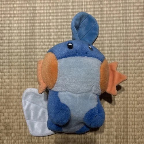 2004 Hasbro Mudkip Fuzzy Pokemon Plush Vintage Hoenn Nintendo Y2K RARE HTF Toy