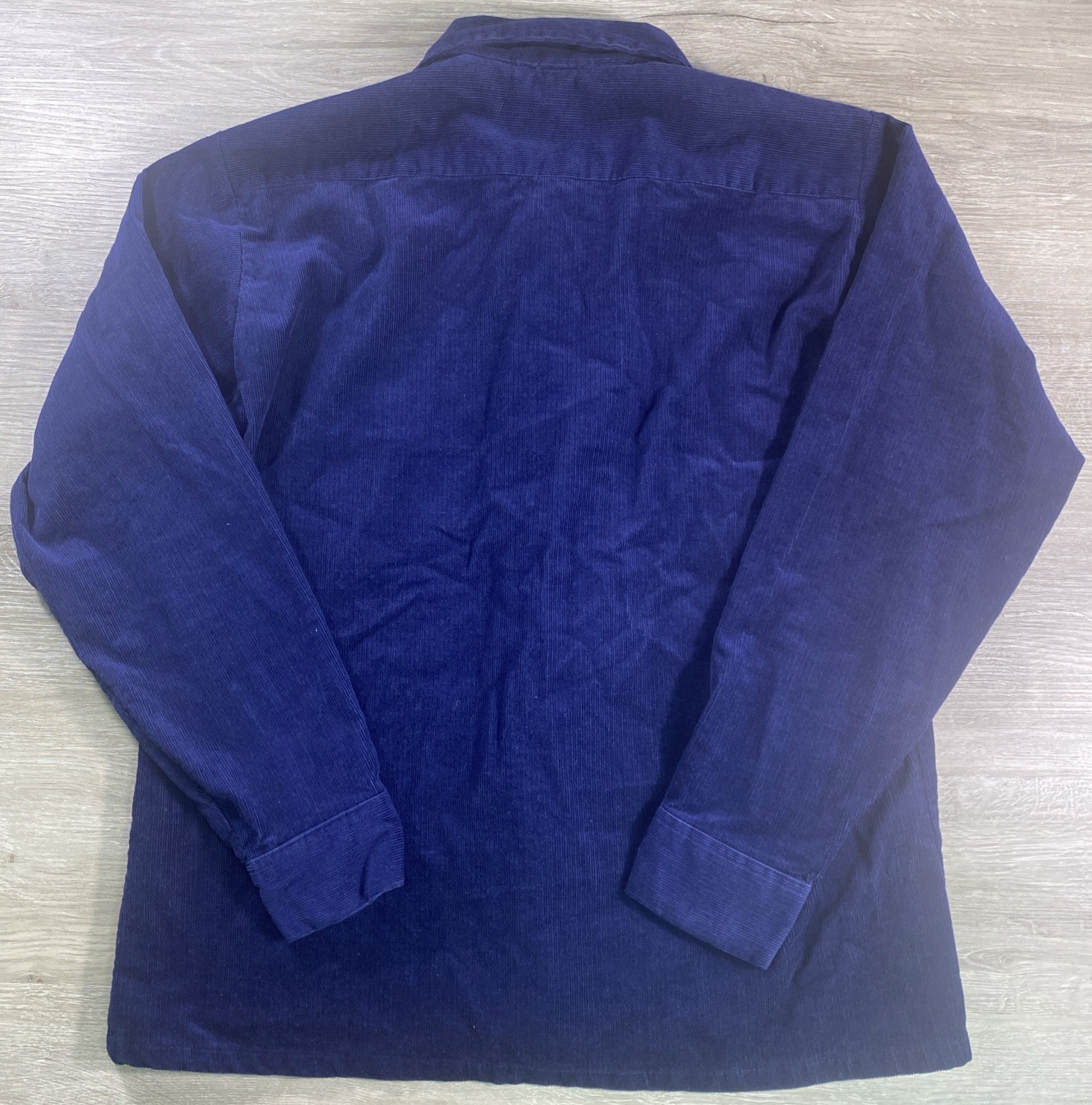 Universal Thread Button Up Down Long Sleeve Blue … - image 8