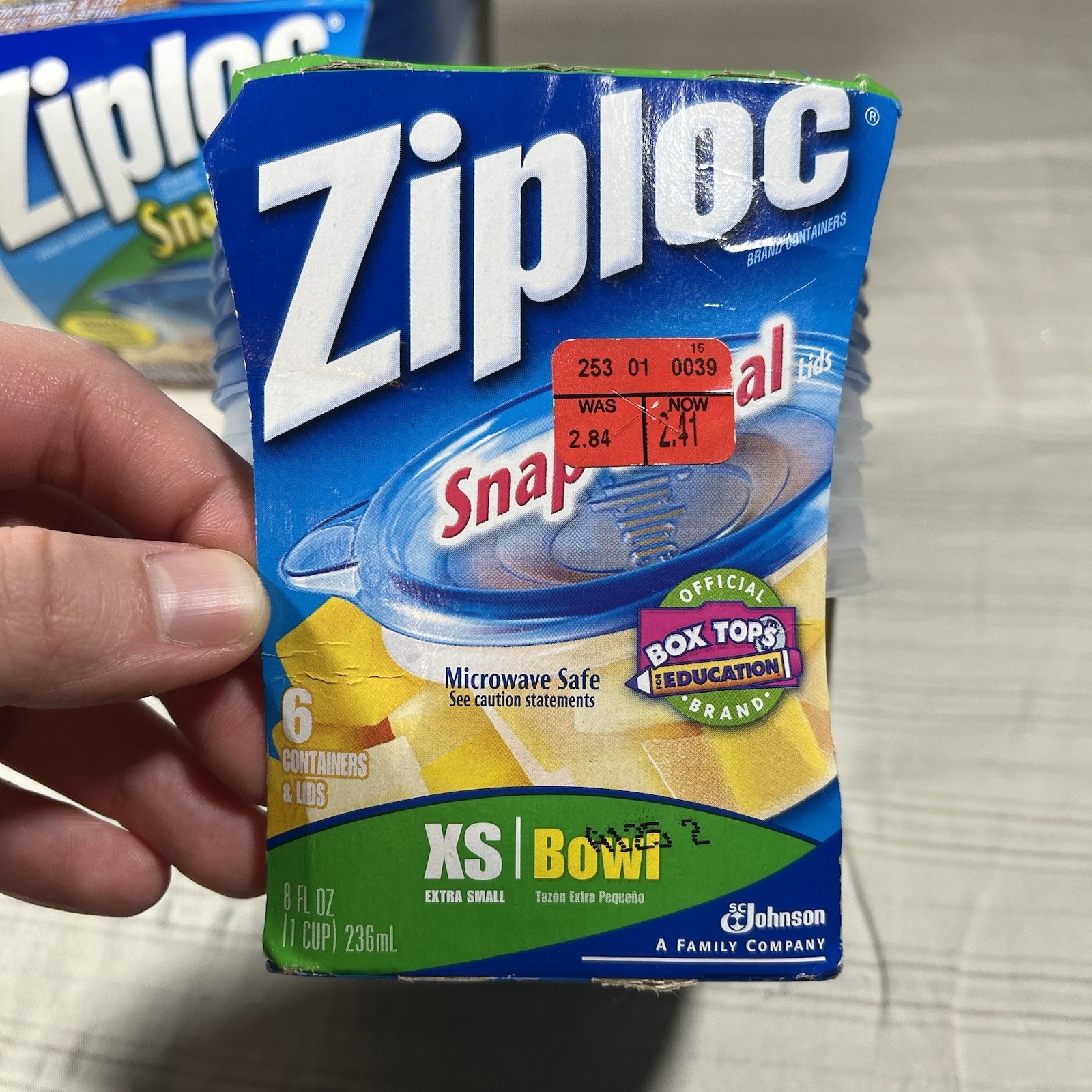 Ziplock Vintage 2004 Snap'n Seal XS Bowls & Small Square 11 Containers & Lids