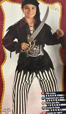 Pirates of the Seven Seas Sea Captain Pirate Child Costume