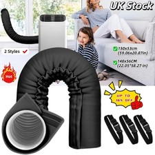 Portable AC Hose Insulation Sleeve Adjustable Air Conditioner Hose Cover Wrap