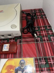Sega Dreamcast System With Game