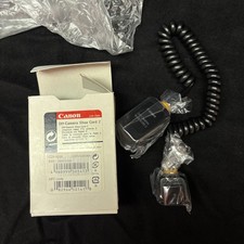 Canon Off-Camera Shoe Cord 2. Open box, unused.