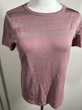Camen Marc Valvo Womens Pullover Top Medium Thistle Cap Sleeves NEW 167