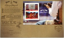 2012 Calgary Stampede FDC supplied by Canada Post on 100th anniversary .