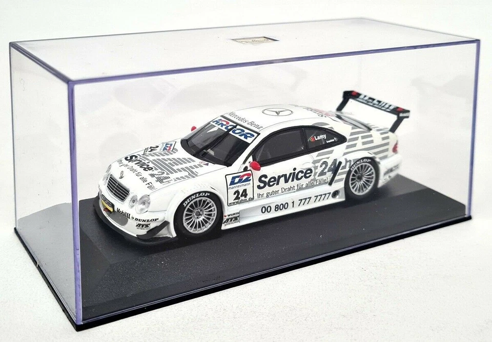 Minichamps 1/43 - Mercedes Benz CLK DTM 2000 P. Lamy Diecast coche de carreras Foto 3 de 4