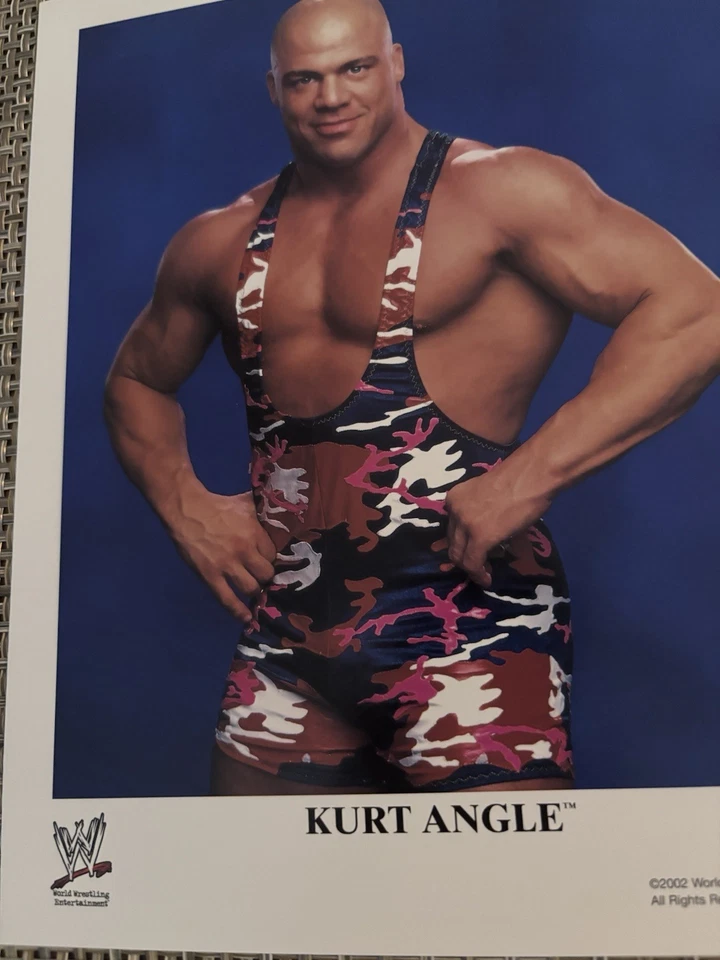 WWE 2002 Original Kurt Angle Promo Photo P -791 - Image 3 of 4