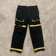 Vintage Marithe Francois Girbaud Y2K Denim Baggy Black Skater Cargo Jeans 38x32