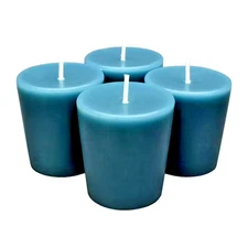 Mainstays Votive Candles, Teal 4-Pack (4-Candles)