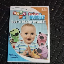 Baby Nick Jr: Curious Buddies Lets Make Music (DVD 2005) 3-24 Months Nickelodeon