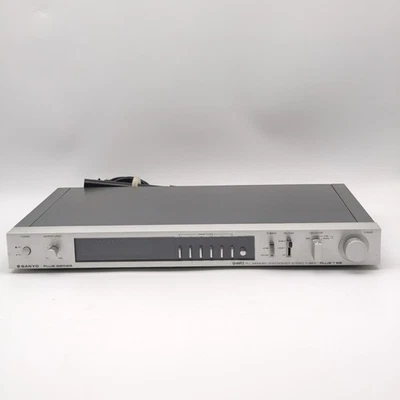 Sanyo Plus T55 High-End Stereo Tuner | Silber | geprüft, funktioniert, TOP! - Bild 1 von 4