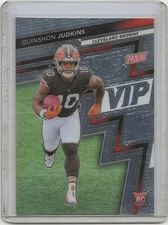 2025 Quinshon Judkins The National VIP Gold Pack NFL #RC14 Cleveland Browns RC