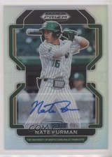 2022 Panini Prizm Draft Picks Silver Prizm Auto Nate Furman #PDP121 Auto 09an