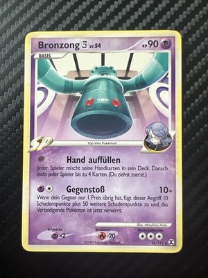 Pokemon TCG Bronzong SP Rising Rivals 16/111 Regular Rare Lv 54 Pokémon ...