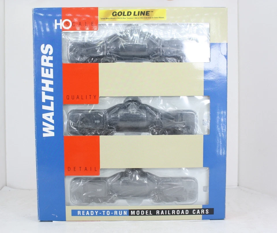 HO Walther Gold Line 932-3133 Hot Bottle Car 3 Pack #359, 327, 447 - Image 2 of 4