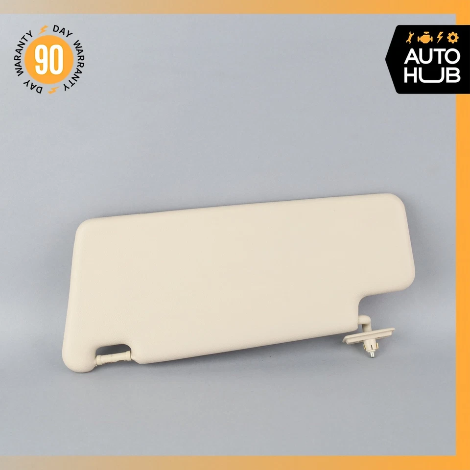 03-06 Mercedes R230 SL500 SL55 AMG lado derecho pasajero parasol parasol OEM Foto 4 de 4