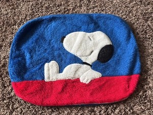 Snoopy Pillow Cover Approximately  24x20 With Zipper Closure