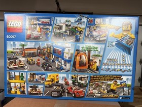 *NEW* LEGO CITY City Square (60097) Train Helicopter Copter Tow Truck Car Store