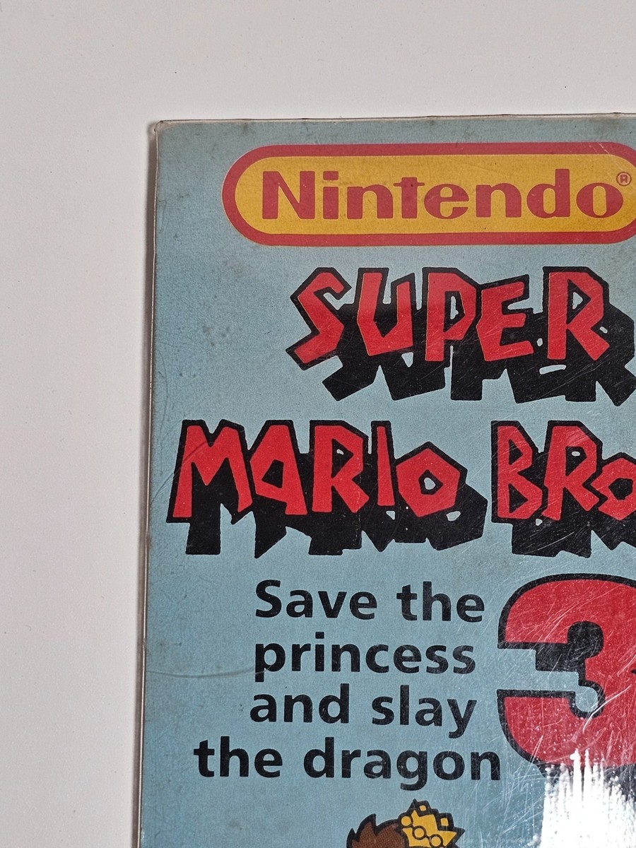 Nintendo SUPER MARIO BROS 3 Game Watch, Manual & Box Graphics