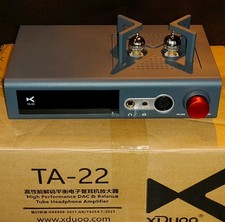XDuoo TA-22 DAC & Class A Balanced Tube Headphone Amplifier with Bluetooth 