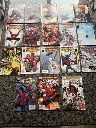 Amazing Spider-Man #546-564 (2008) Brand New Day  Run MIssing 547 AVG FN - VF/NM