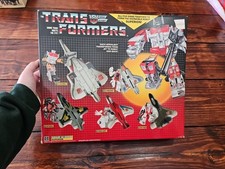 G1 Transformers Superion Aerialbots Combiner Vintage 1985 w Box Complete