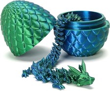 3D Printed Dragon with Surprise Egg,Surprise Dinosaur Eggs Fidget Toys for Kids,