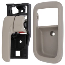 Interior Door Handle & Bezel Front Driver Side For Toyota Tundra 2000-2006 Gray