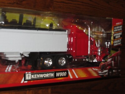 NEW RAY KENWORTH W900 LONGHAULER WITH GRAIN TRAILER SEMI 1:32