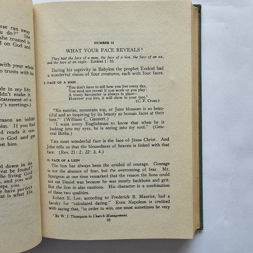Sermon Hearts by William H. Leach 1931 Erstausgabe Hardcover - Bild 9 von 9