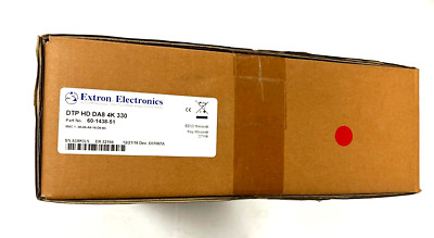 Extron 60-1438-51 DTP HD DA8 4K 330 video distribution amplifier
