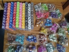 Dice 1x Random 7 Pack Of Dice Read Description 4 Details Fun Lot Christmas deals