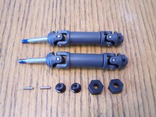 Fits Traxxas Drag Slash Rear Axles Extreme Heavy Duty Driveshafts Hexes Nut Pin