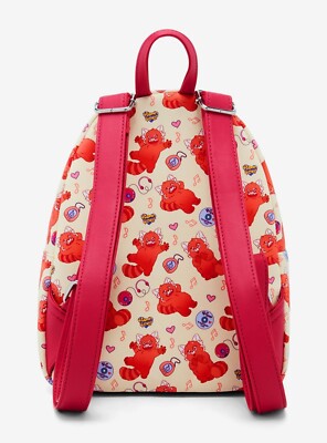Loungefly Disney Pixar Turning Red Panda Mini Backpack NWT 