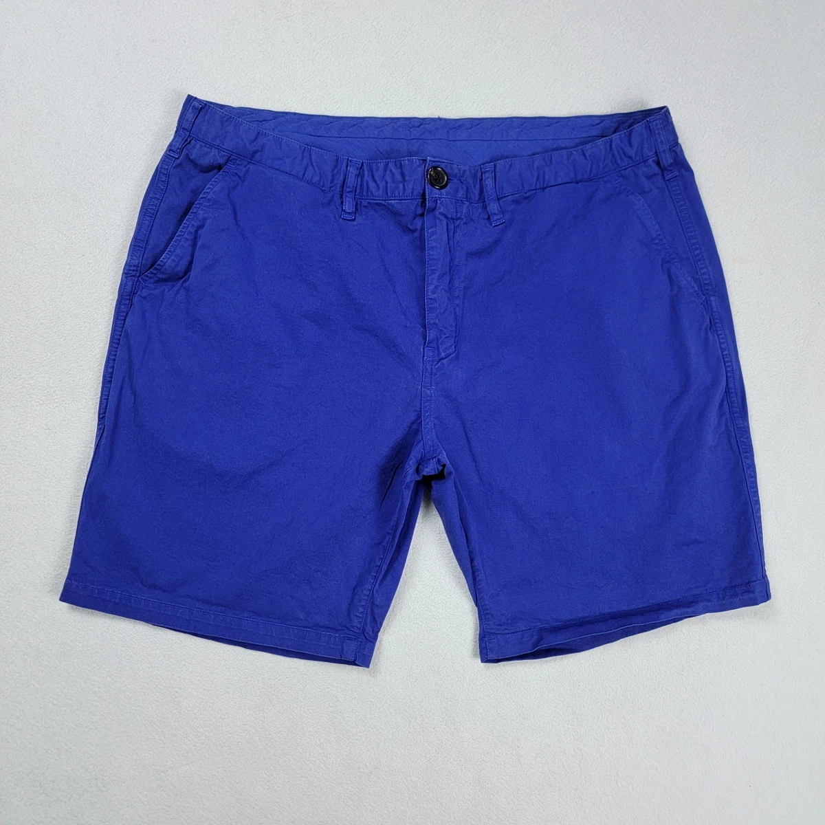 Short Chino Paul Smith Homme – Coton Pima Bleu Taille 34 (M)